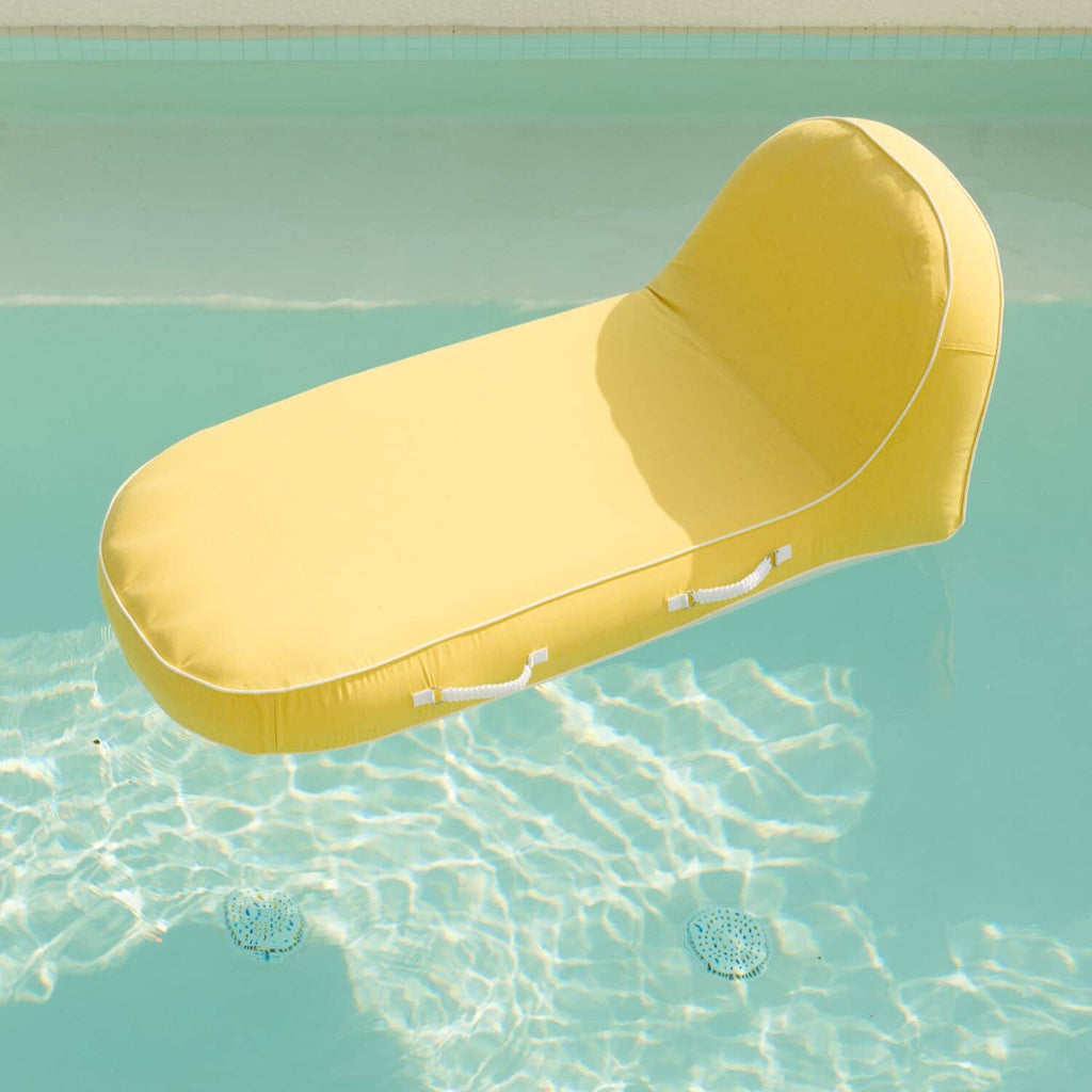 Riviera mimosa pool lounger in the pool