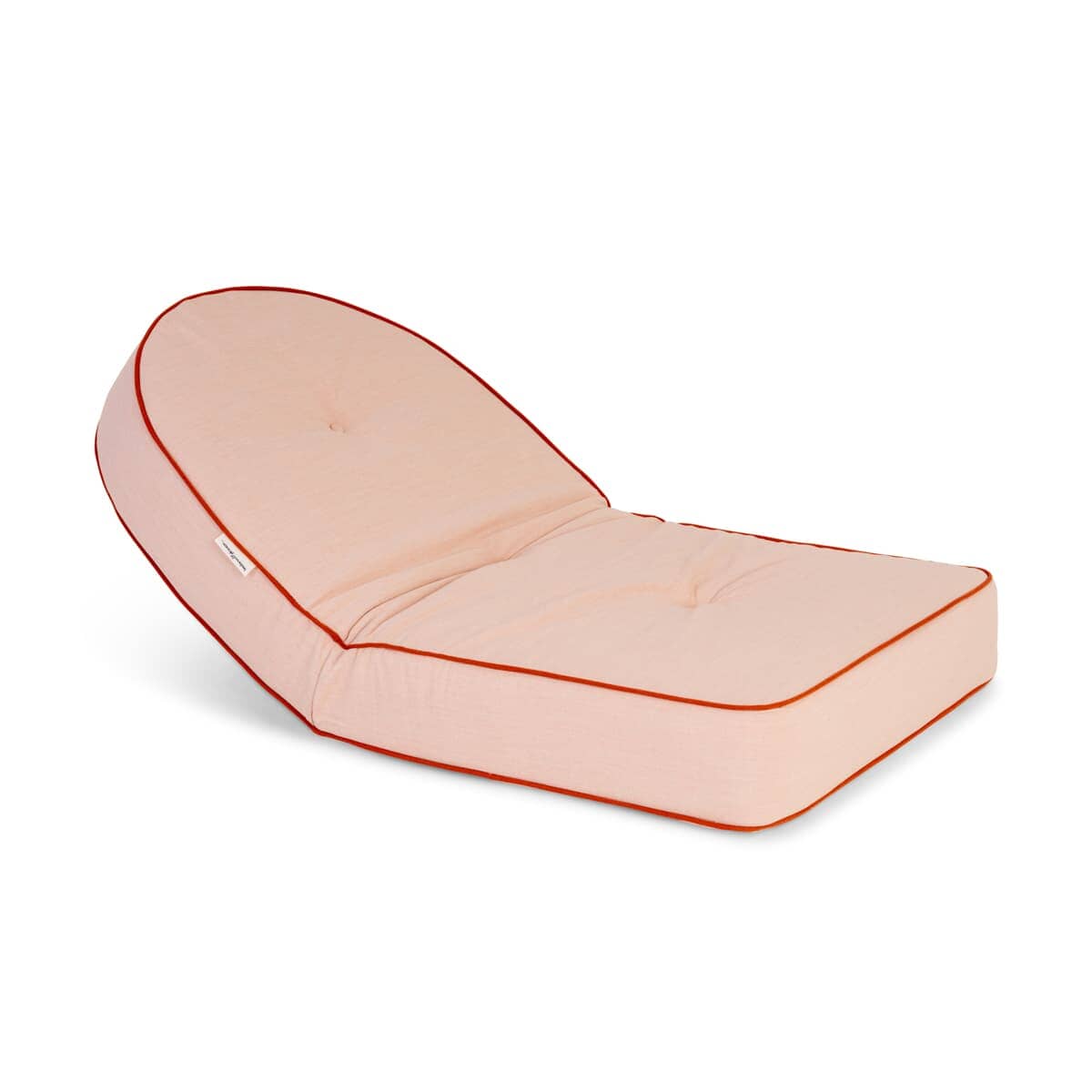 Studio image of Riviera pink reclining pillow lounger