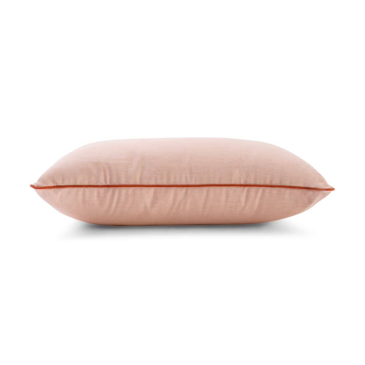 Studio image of riviera pink throw pillow