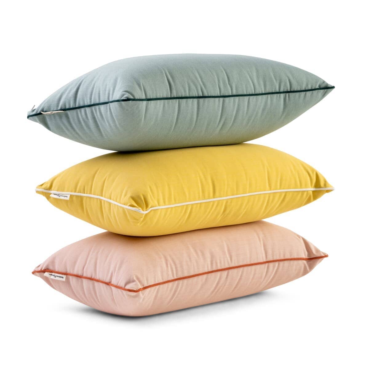 Studio image of throw pillows