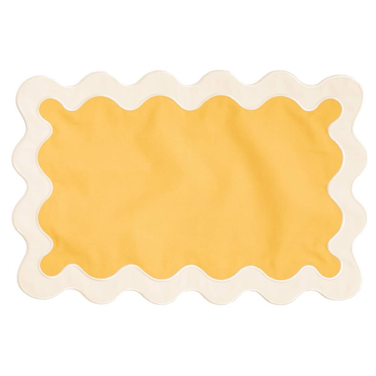 front view of riviera mimosa placemat
