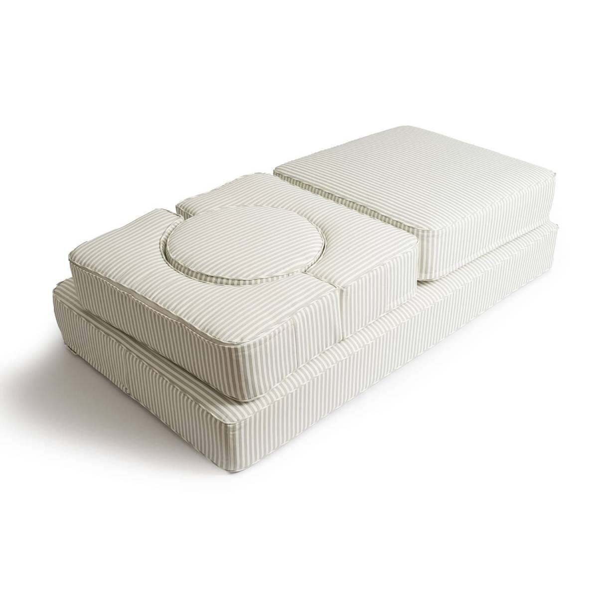 Studio image of sage modular pillow stack