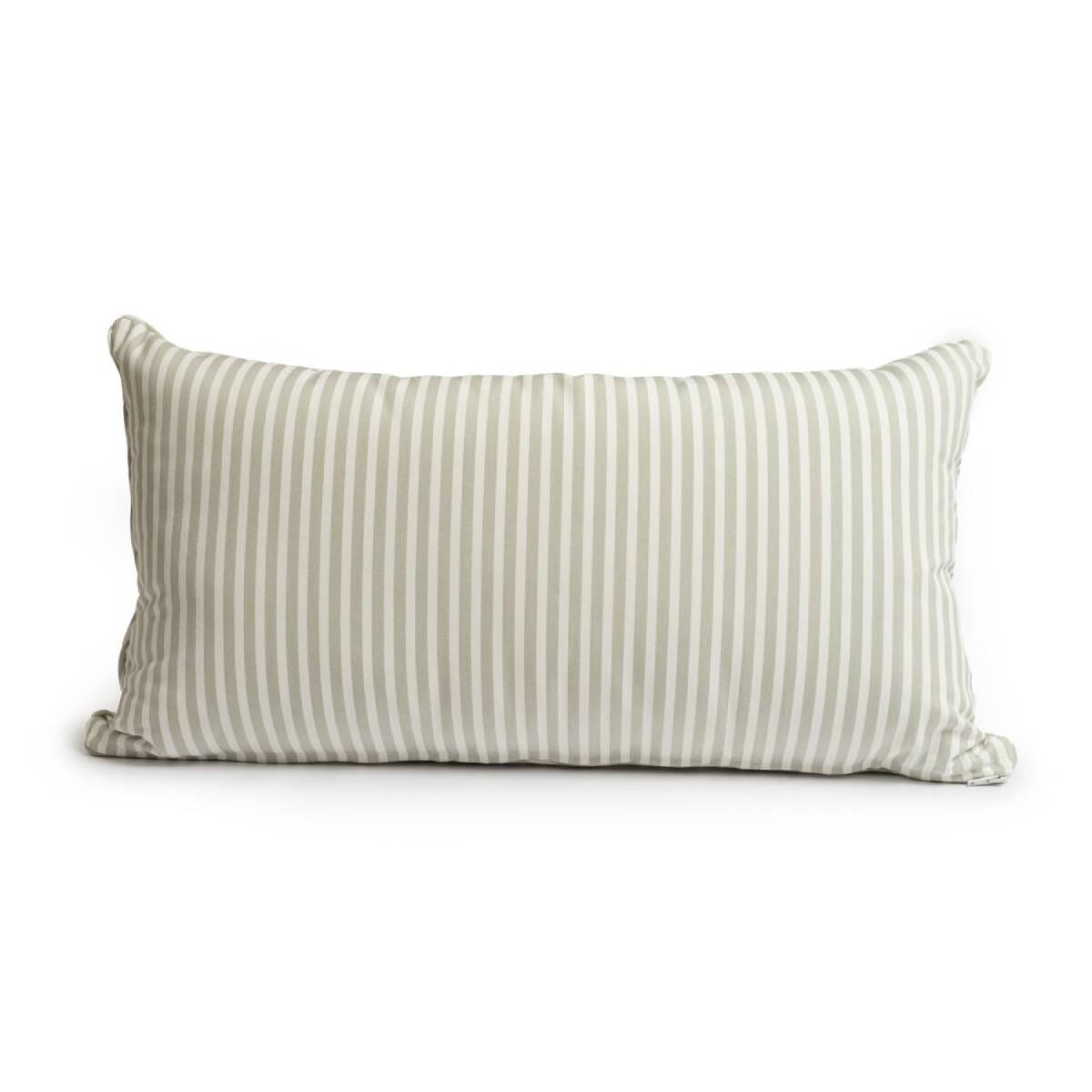 Studio image of sage rectangle throw pillow