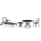 The Al Fresco Side Table - Vintage Black Al Fresco Side Table Business & Pleasure Co 