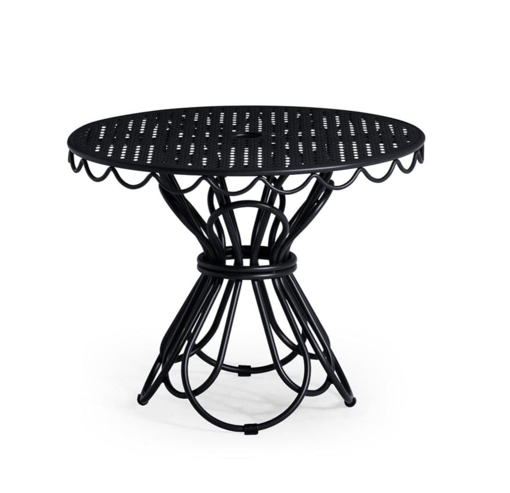 Product image of The Al Fresco Side Table - Vintage Black Al Fresco Side Table Business & Pleasure Co 