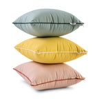 Studio image of small throw pillows