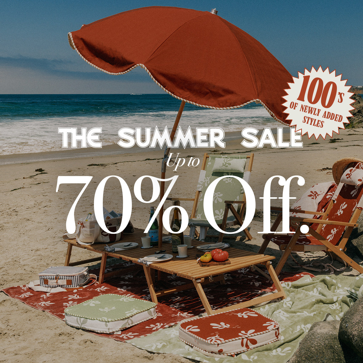 The Summer Sale: Up to 70% Off