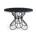 The Al Fresco Dining Table - Vintage Black Al Fresco Dining Table Business & Pleasure Co 