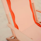 Rivie pink beach chair