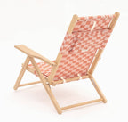 Studio image of sirenuse check tommy chair