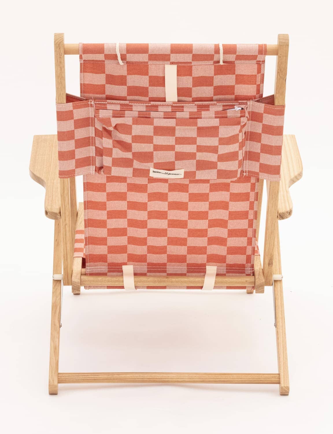 Studio image of sirenuse check tommy chair