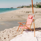 Beach setting with sirenuse chair and accessories