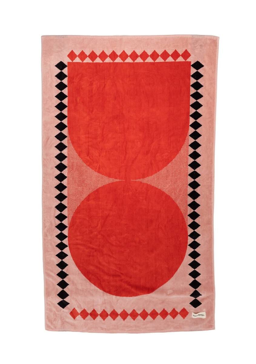 The Beach Towel - Diamond Pink
