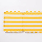 The Sun Lounger Slip Cover - Crew Mimosa Yellow Stripe Sun Lounger Slip Cover Business & Pleasure Co. 