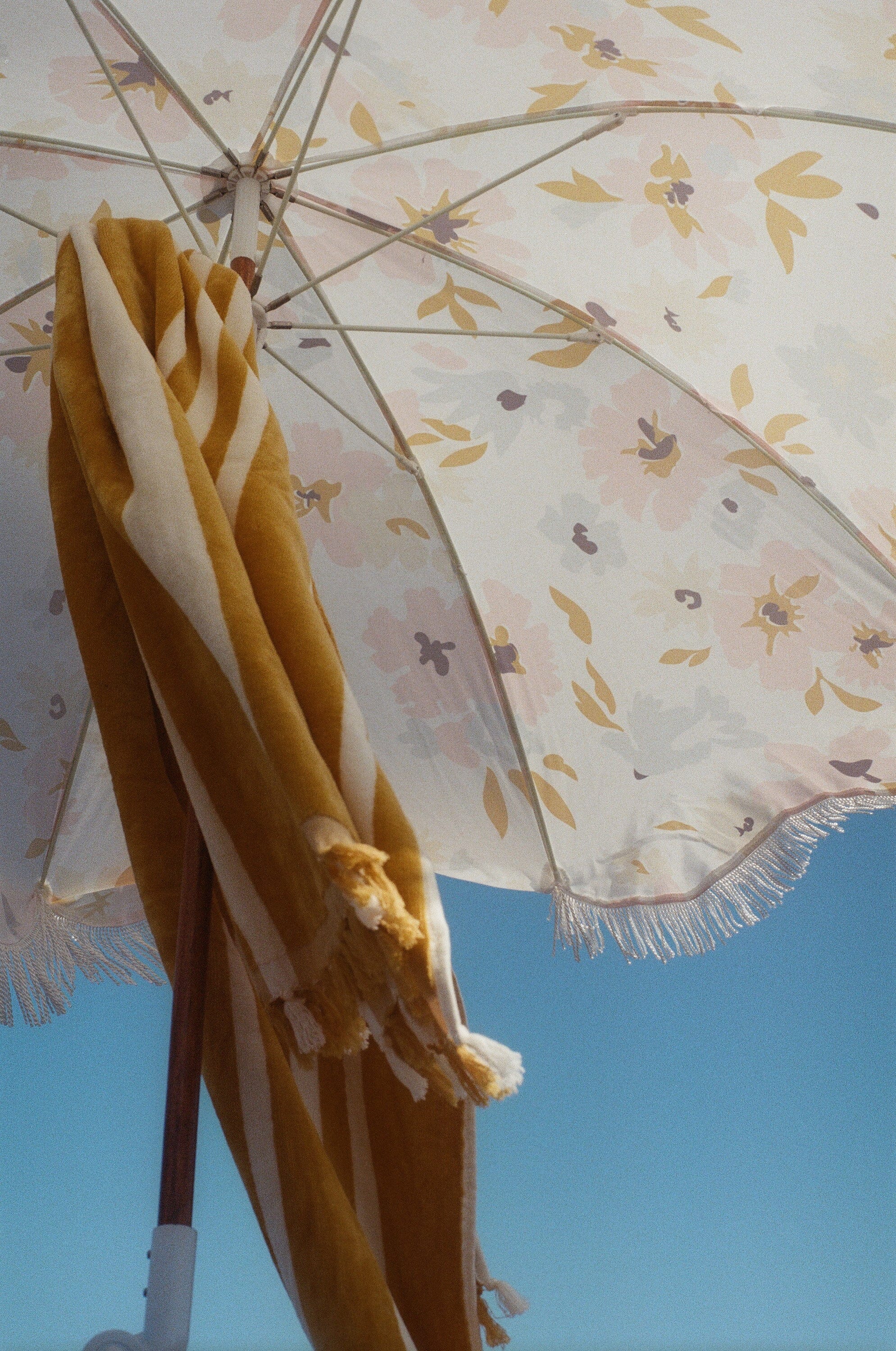 The Holiday Beach Umbrella - Abstract Floral