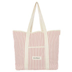 The Beach Bag - Lauren's Pink Stripe - Business & Pleasure Co