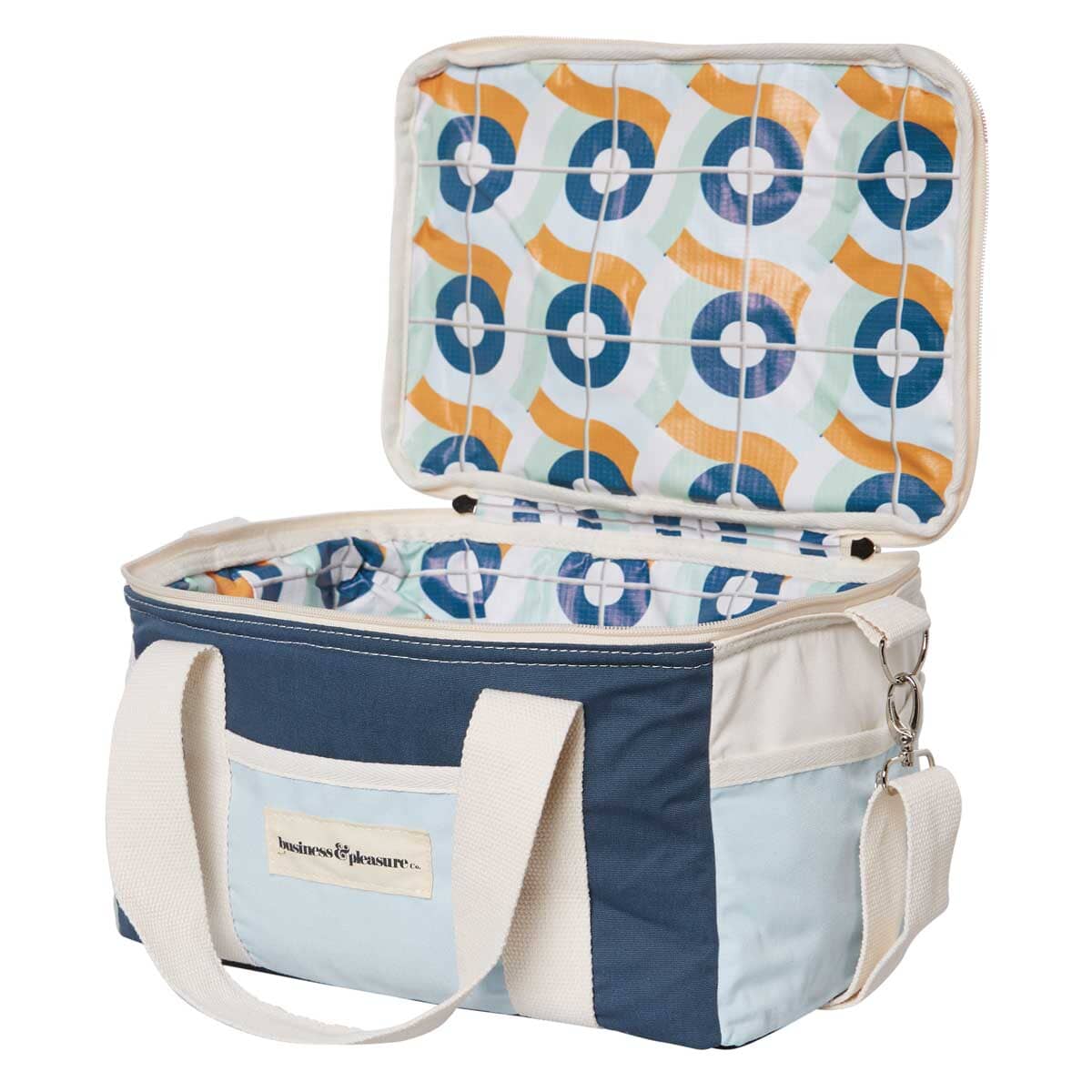 The Premium Cooler Bag - 70s Santorini