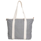 The Beach Bag - Lauren's Navy Stripe Beach Bag Business & Pleasure Co 