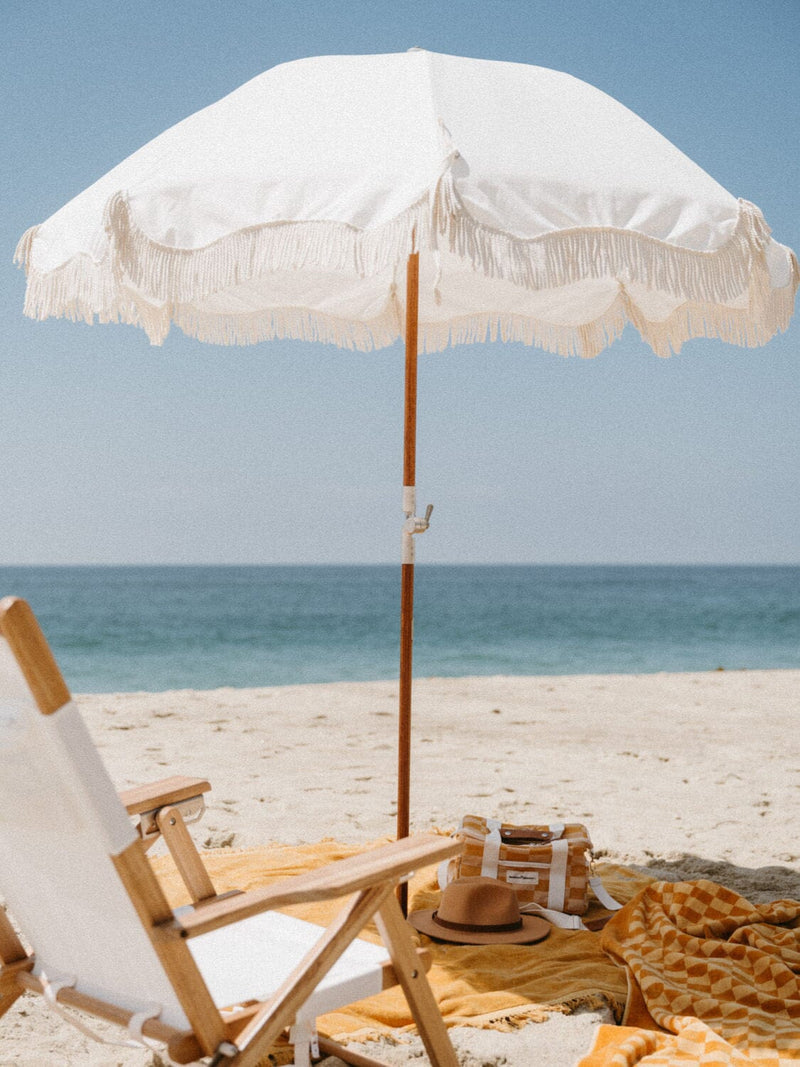 Vintage Gold Beach Blanket Business & Pleasure Co