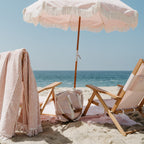 The Cooler Tote Bag - Lauren's Pink Stripe Cooler Tote Business & Pleasure Co 