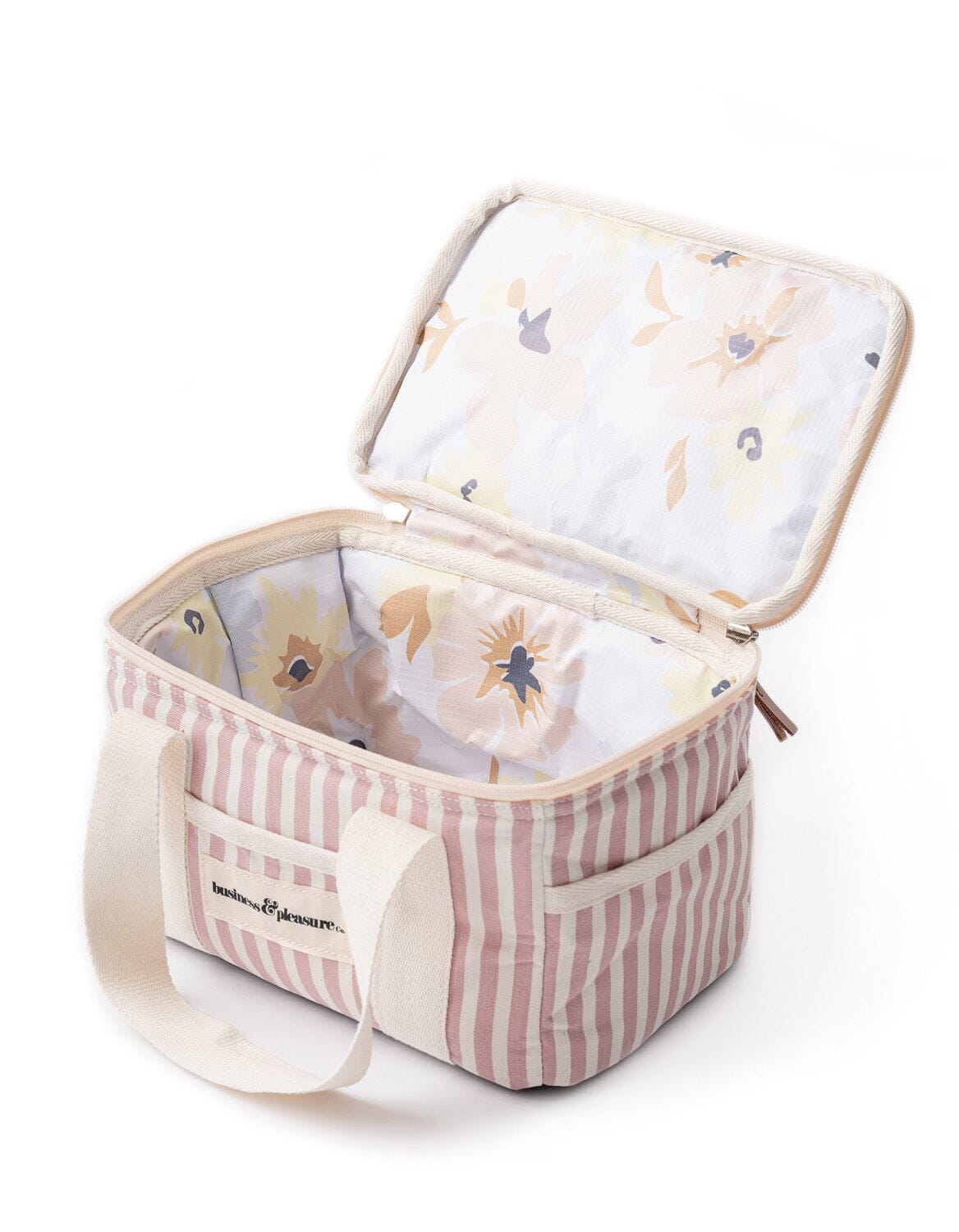 The Mini Cooler Bag - Lauren's Pink Stripe