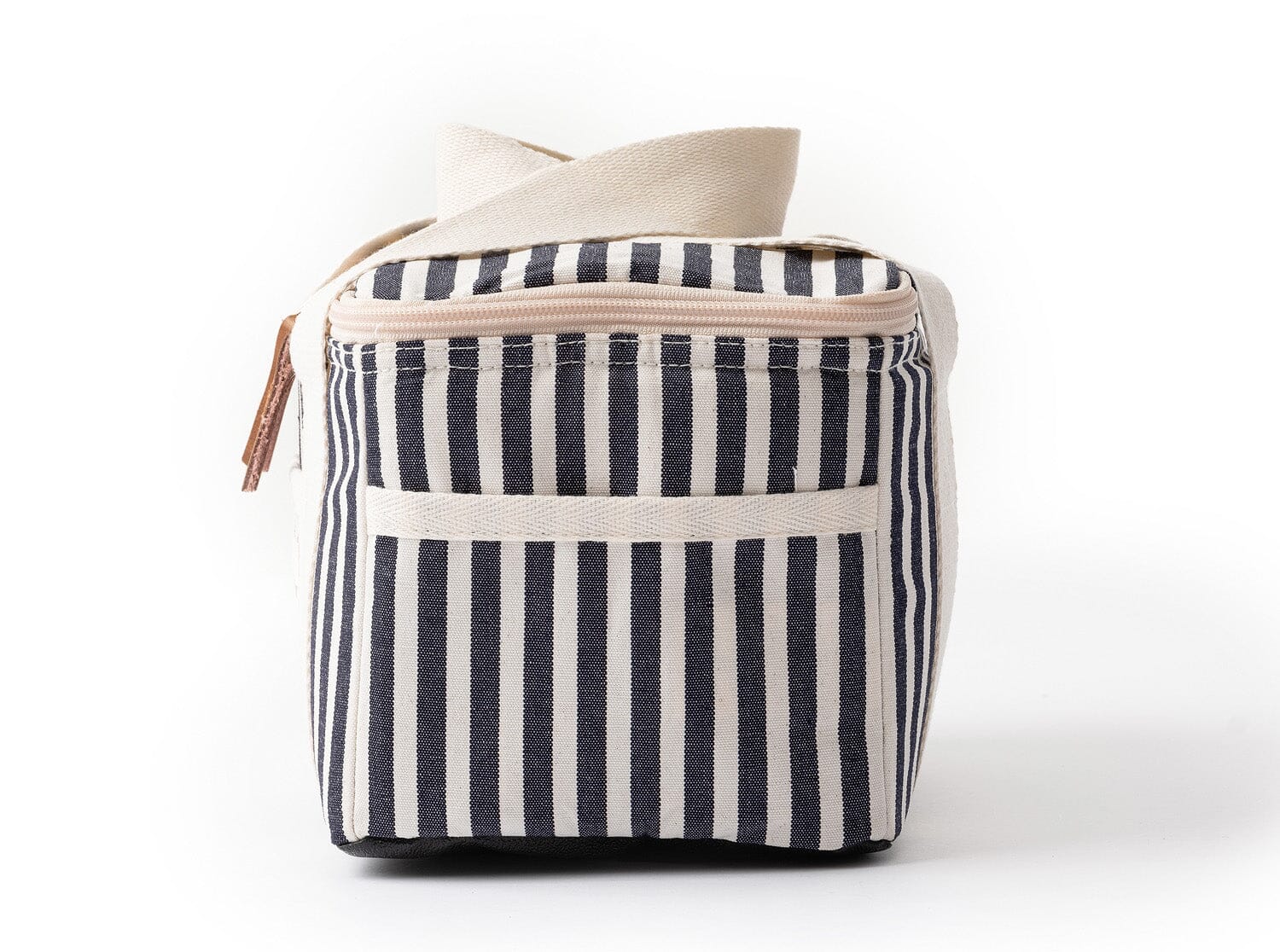 The Mini Cooler Bag - Lauren's Navy Stripe Mini Cooler Business & Pleasure Co 