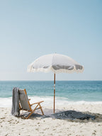 The Beach Towel - Lauren's Navy Stripe Beach Towel Business & Pleasure Co 