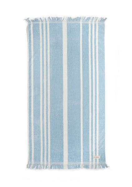 Vintage Blue Stripe Beach Towel | Business & Pleasure Co.