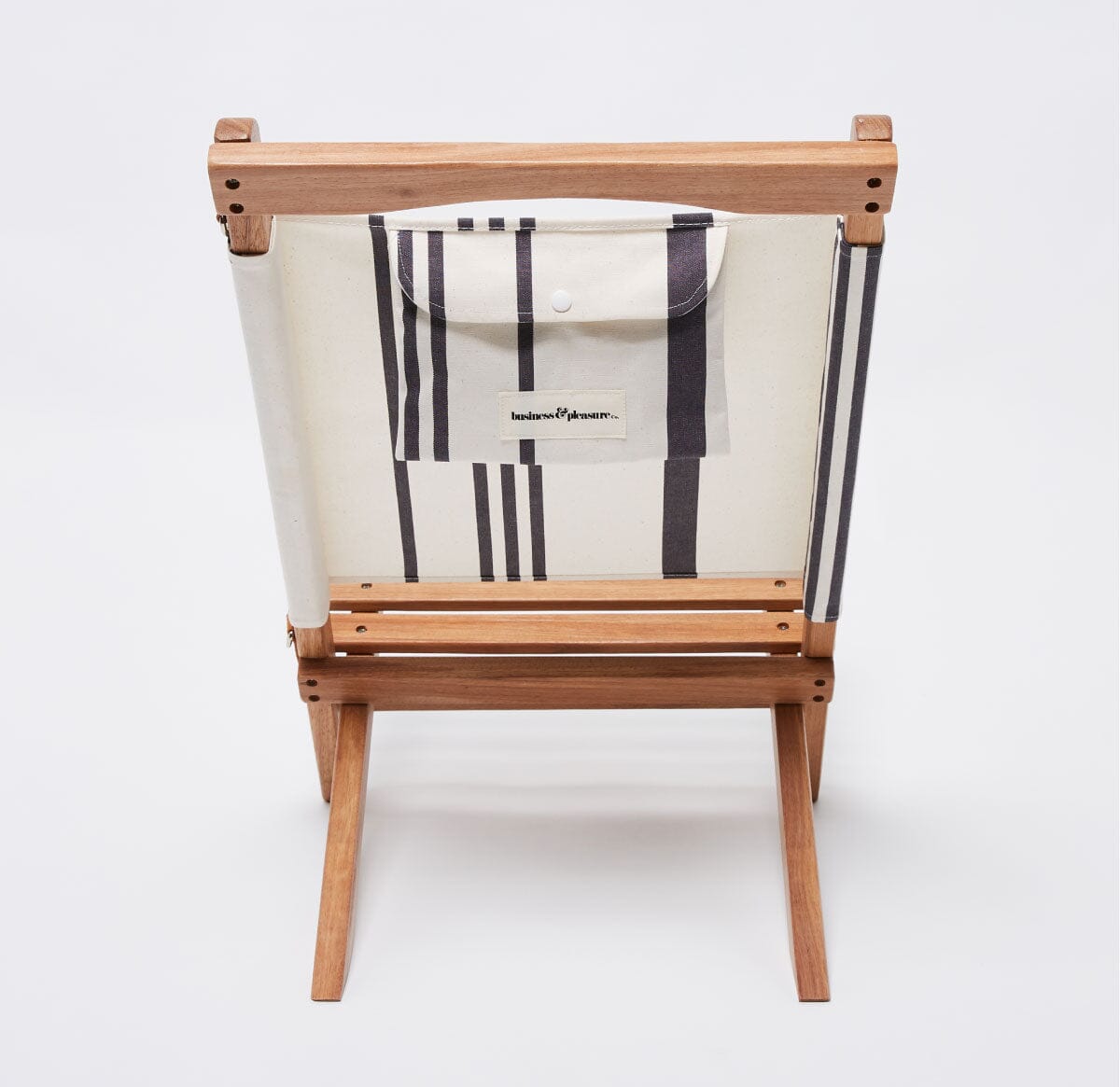 The 2-Piece Chair - Vintage Black Stripe
