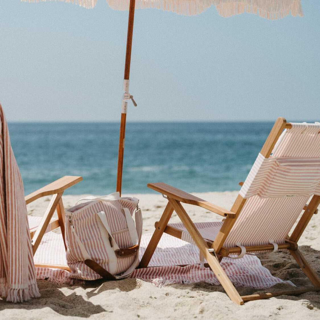 The Tommy Chair - Lauren's Pink Stripe Tommy Chair Business & Pleasure Co 