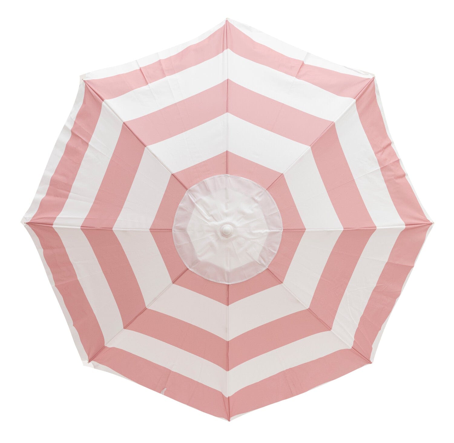 The Family Beach Umbrella - Pink Capri Stripe