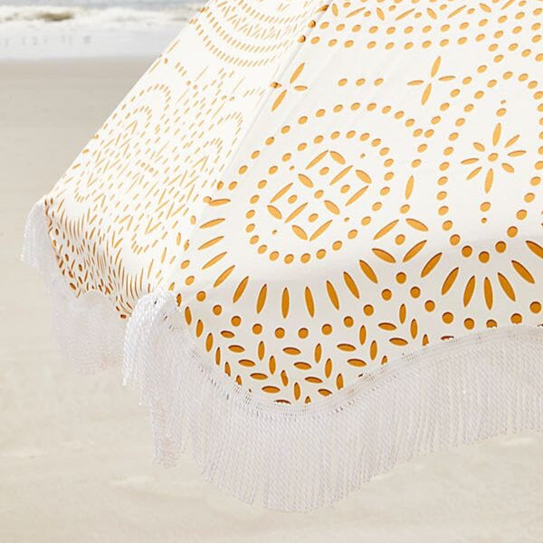 The Holiday Beach Umbrella - Eyelet Holiday Beach Umbrella Business & Pleasure Co 