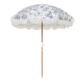 The Holiday Beach Umbrella - Le Basque Navy Holiday Beach Umbrella Business & Pleasure Co 