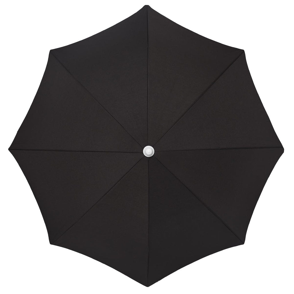 The Holiday Beach Umbrella - Vintage Black Holiday Beach Umbrella Business & Pleasure Co 