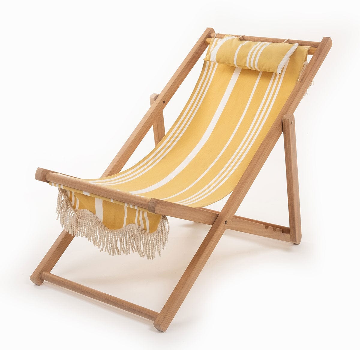 The Sling Chair - Vintage Yellow Stripe - Business & Pleasure Co