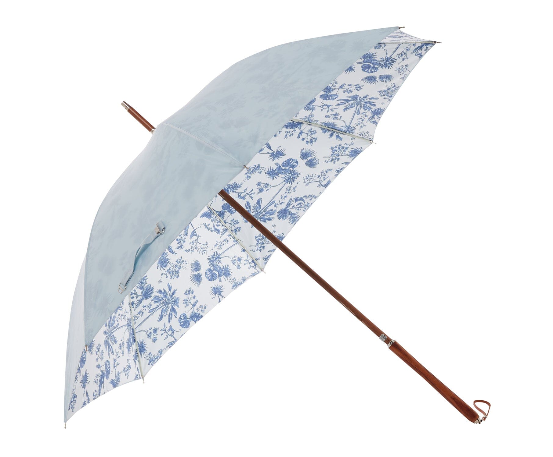 The Rain Umbrella - Blue Chinoiserie Rain Umbrella Business & Pleasure Co 
