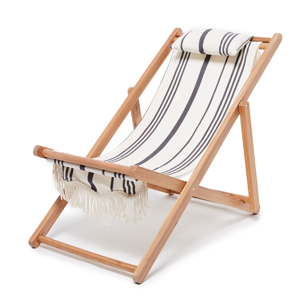 The Sling Chair - Vintage Black Stripe - Business & Pleasure Co