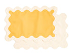 front and back view of riviera mimosa placemat