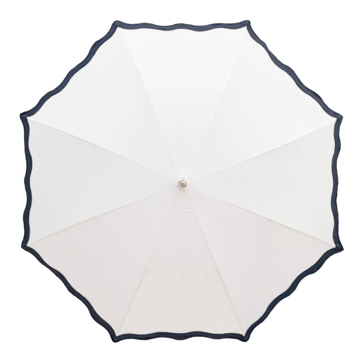 studio image of riviera white rain umbrella