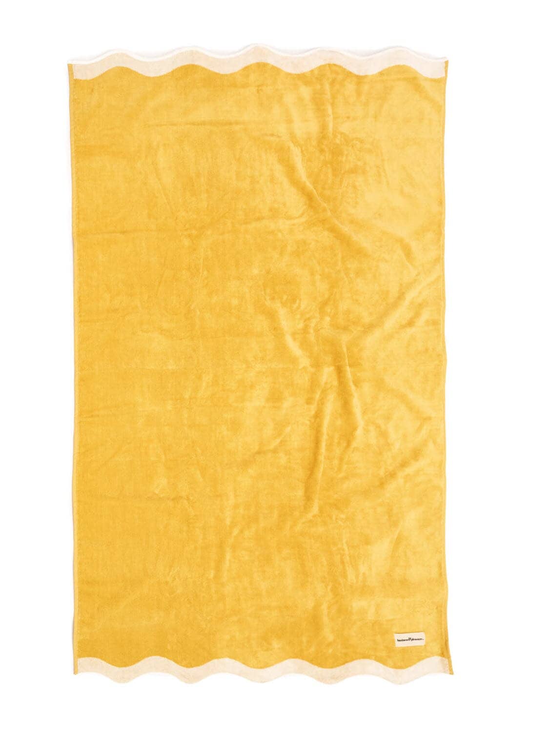 Studio image of riviera mimosa beach towel